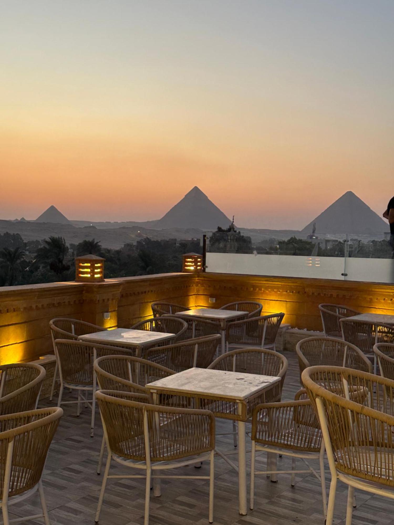 Taj Pyramids View Inn Kafret el-Gabal Exterior photo