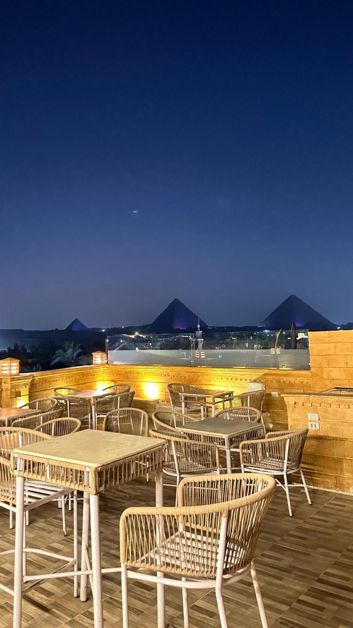 Taj Pyramids View Inn Kafret el-Gabal Exterior photo