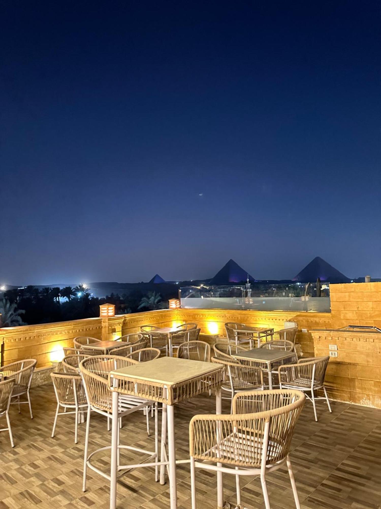Taj Pyramids View Inn Kafret el-Gabal Exterior photo