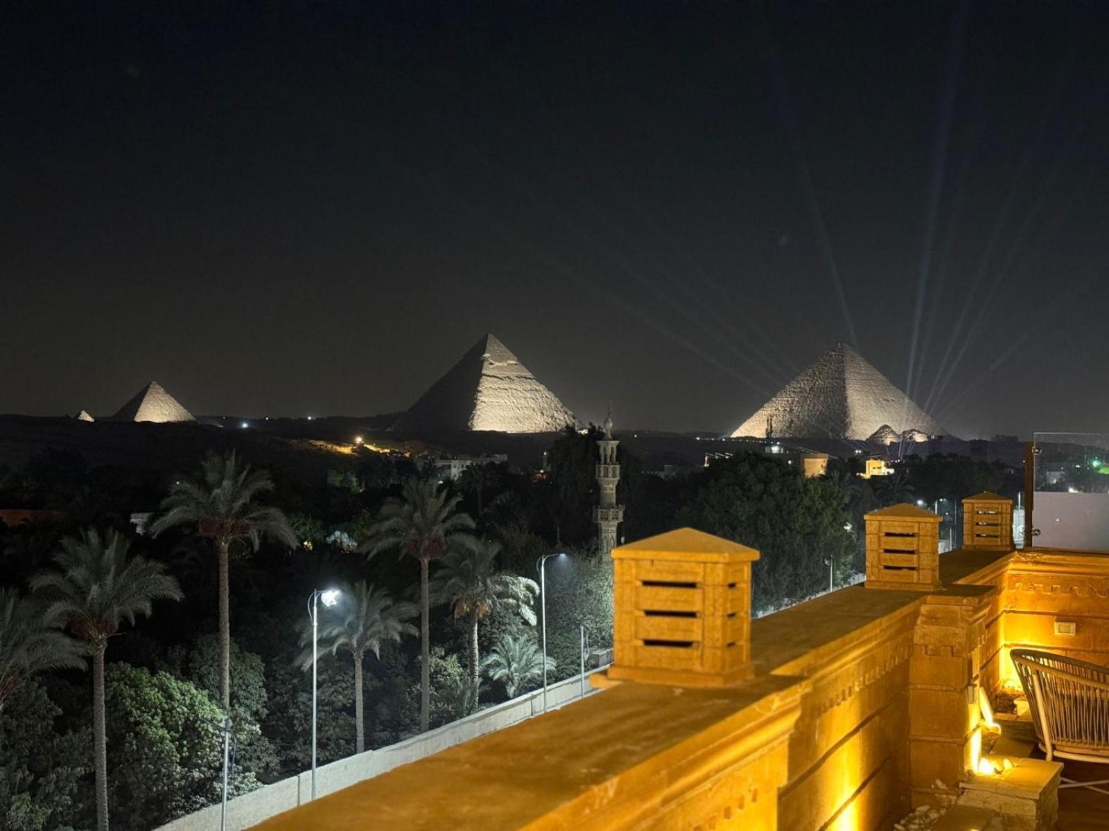 Taj Pyramids View Inn Kafret el-Gabal Exterior photo