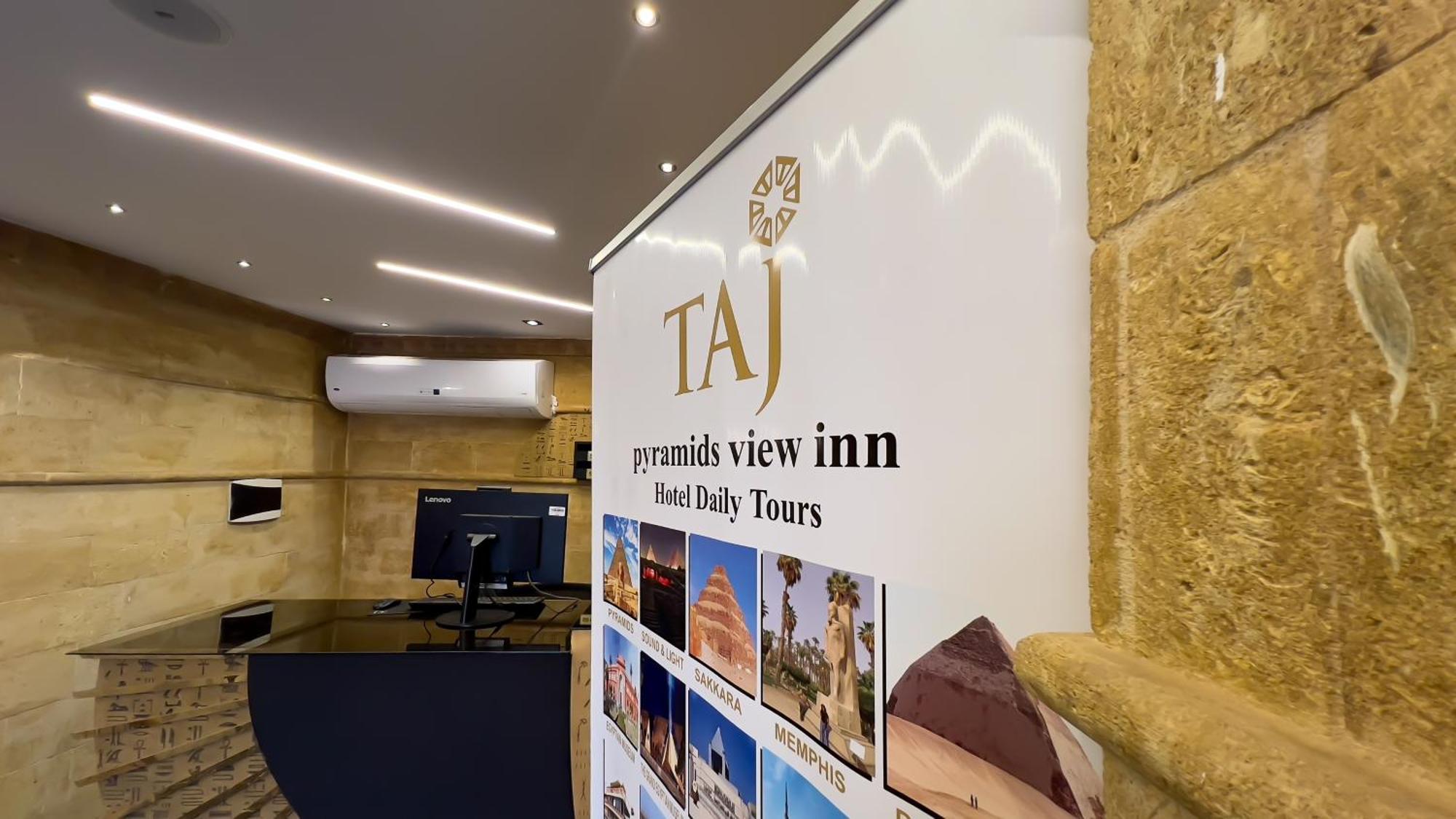 Taj Pyramids View Inn Kafret el-Gabal Exterior photo
