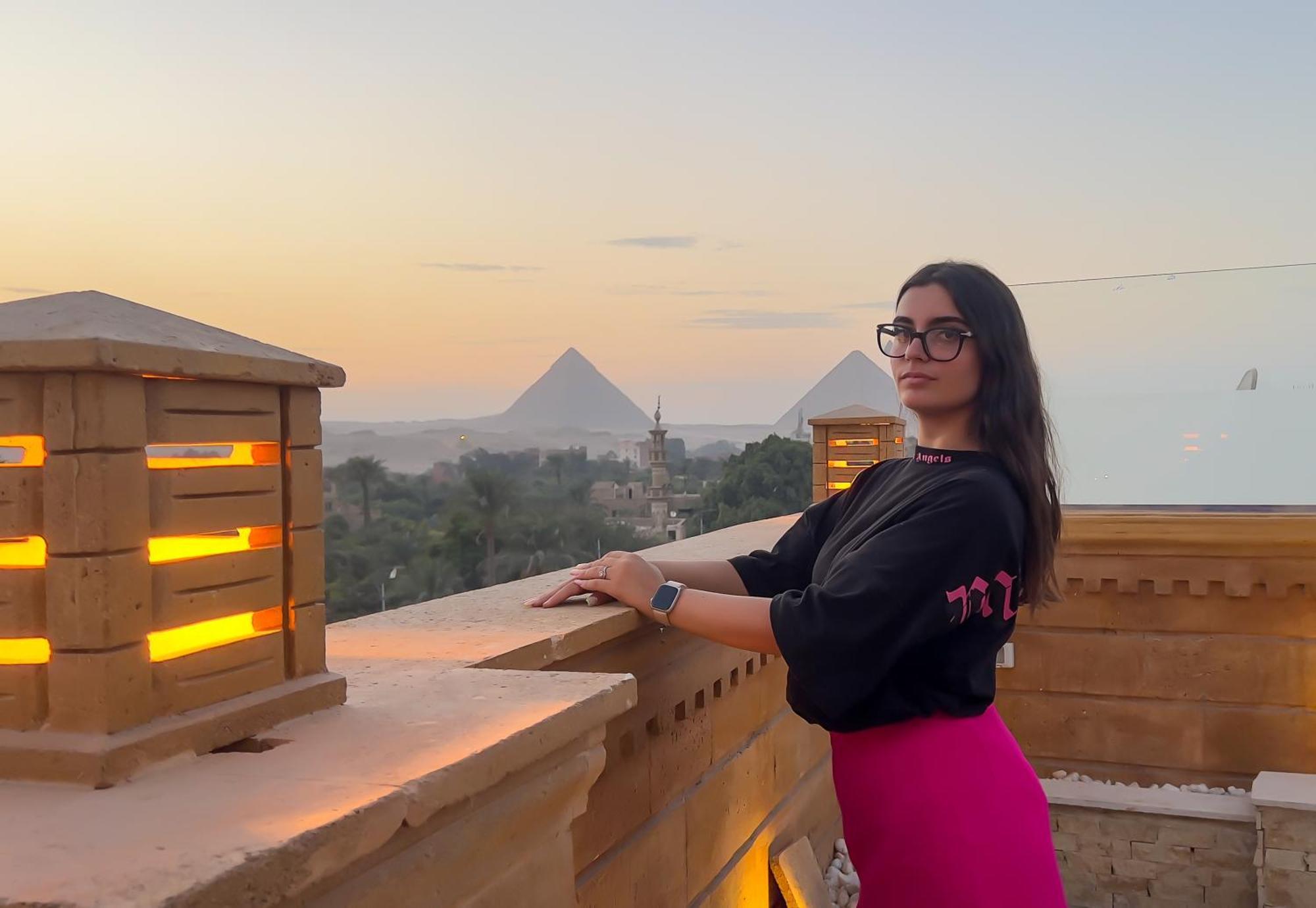 Taj Pyramids View Inn Kafret el-Gabal Exterior photo