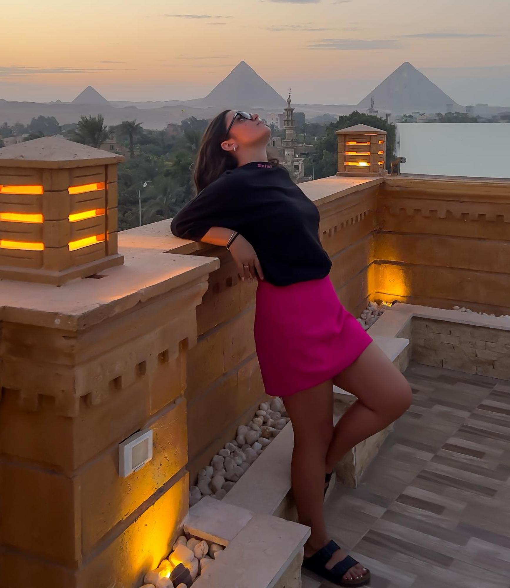 Taj Pyramids View Inn Kafret el-Gabal Exterior photo